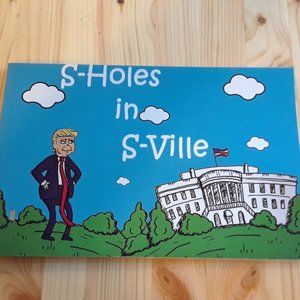 Donald Trump children's book S-holes in S-Ville as seen on The Jimmy Fallon Show